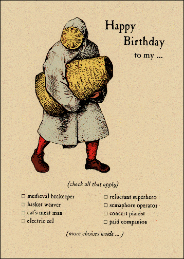 Medieval beekeeper