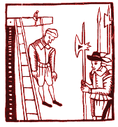 Customer Service Minion #2 (right, with halberd)