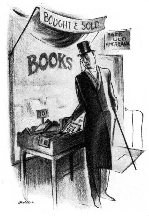 Cartoon by 'Roberts' from Life, January 9, 1931.