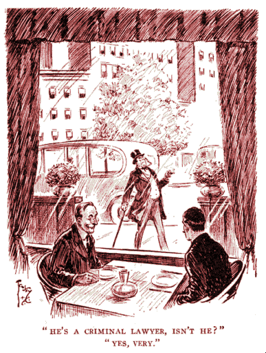Cartoon from Life, February 8, 1917