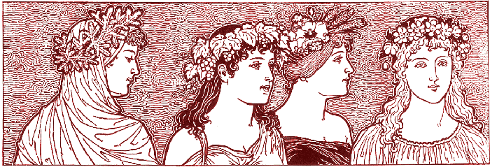 Group of women with flowers in their hair.