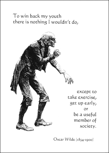 To win back my youth